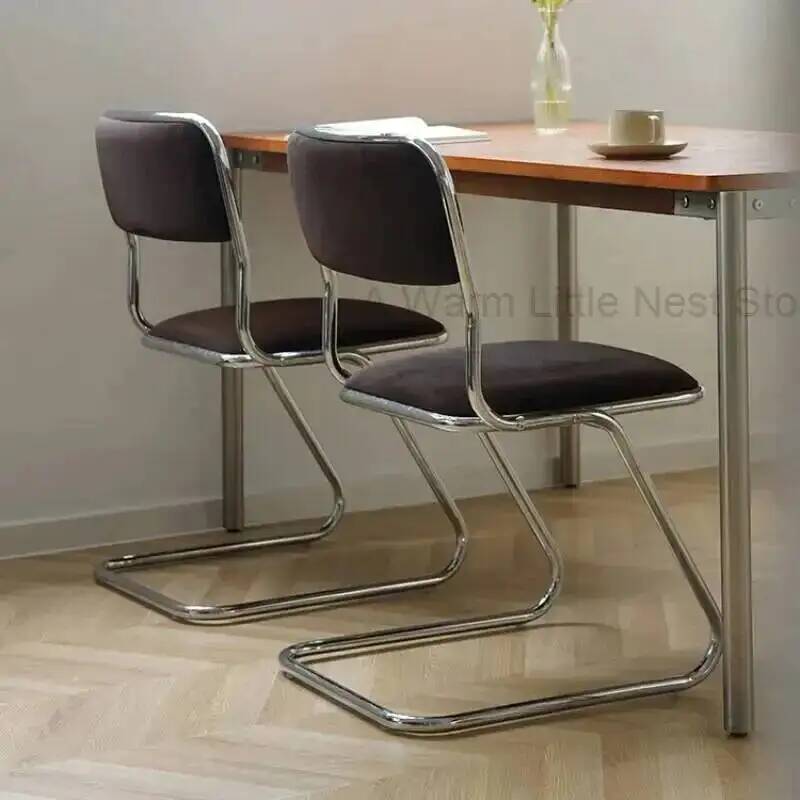 Interior Design Of Cafe - Dining Chairs Accent Nordic Designer Backrest