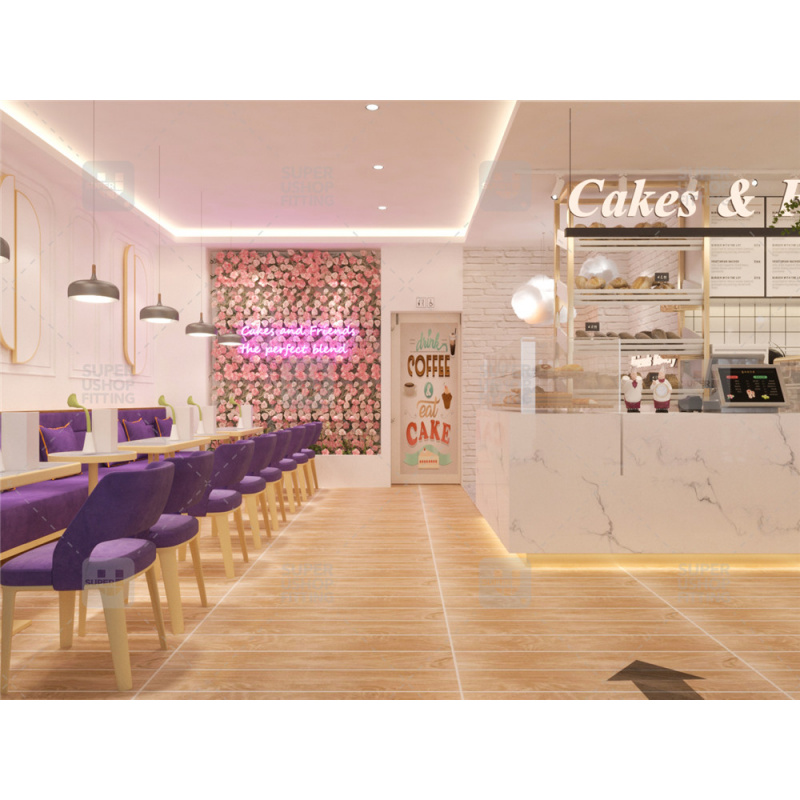 custom.Custom Sweets Bubble Te - Interior Design Of Cafe 评论和价格