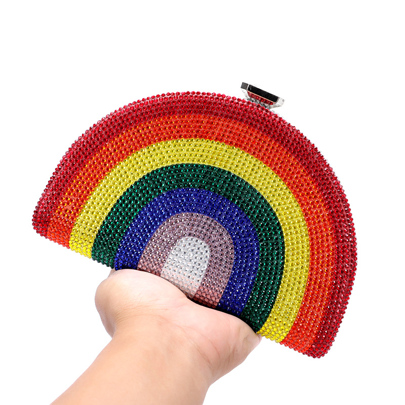 Rainbow Hand Carry Evening Din - Interior Design Ai Free 评论和价格