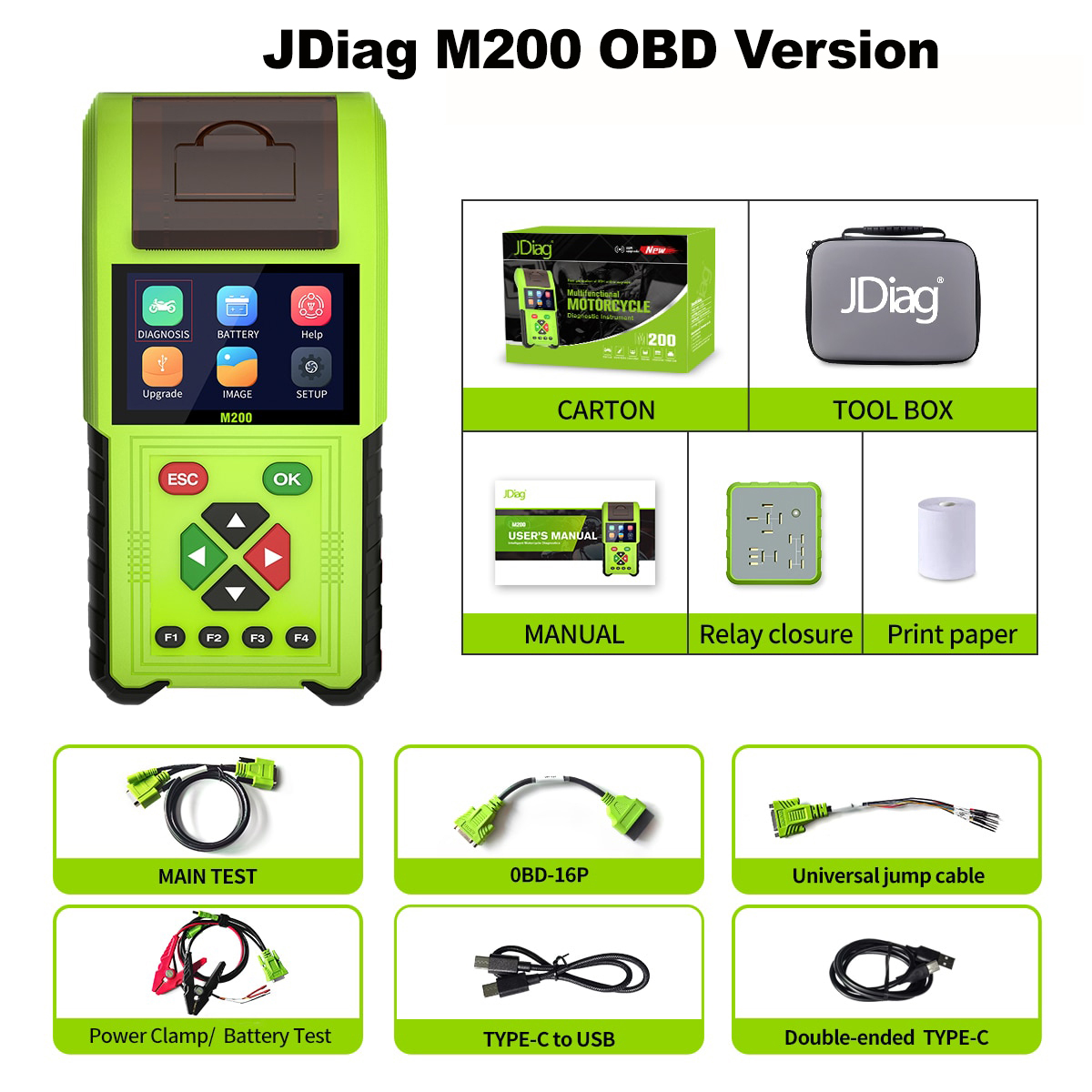 JDiag M200 Motorcycle Diagnost - Interior Design Software 评论和价格
