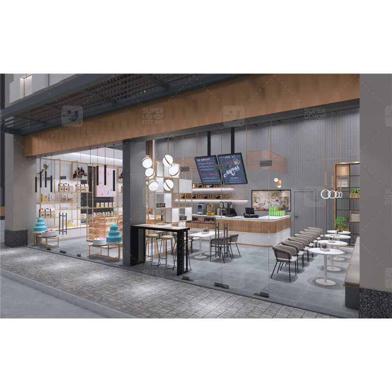 custom.Custom Dessert Shop Fur - Interior Design Of Cafe 评论和价格