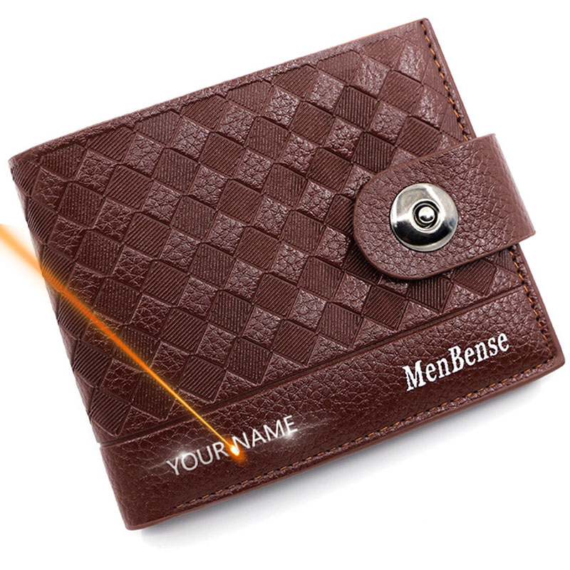 New Short Men Wallets Simple C - Interior Design Name Card 评论和价格