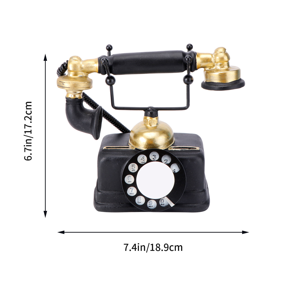 1Pcs Style Telephone Ornament  - Interior Design Of Cafe 评论和价格