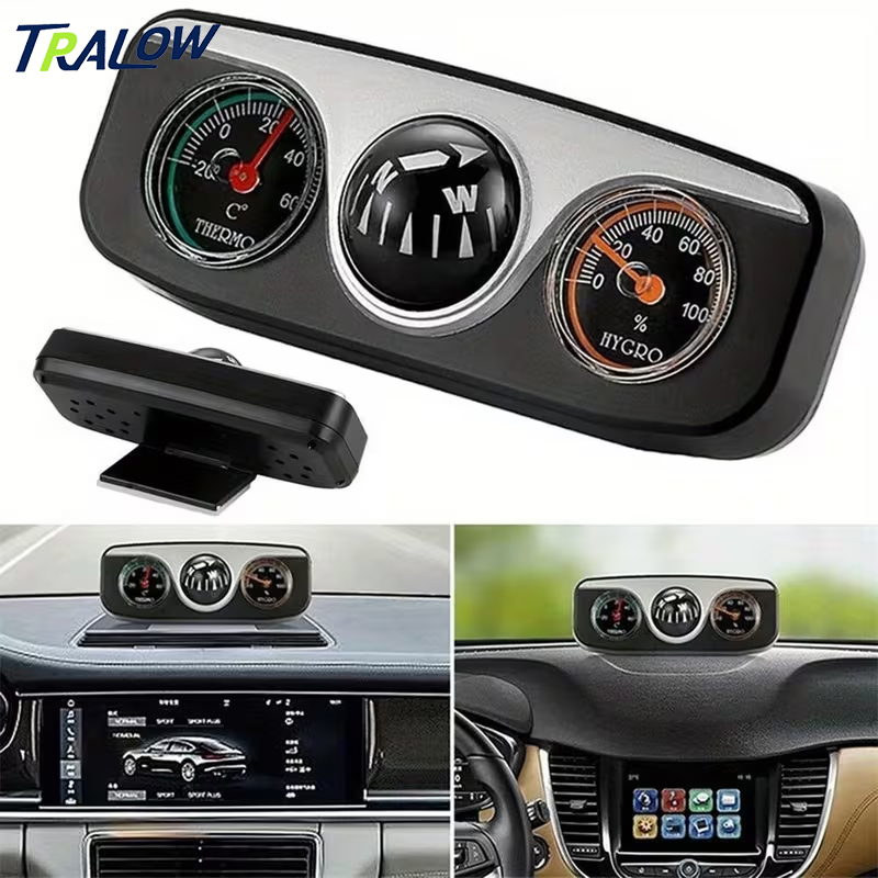 TRALOW 3-in-1 Compass,Thermome - Interior Design Type 评论和价格